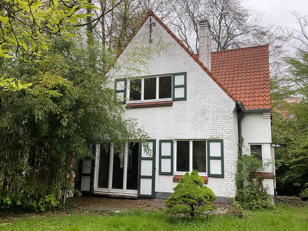 Isolation d'une maison à Uccle - Avant