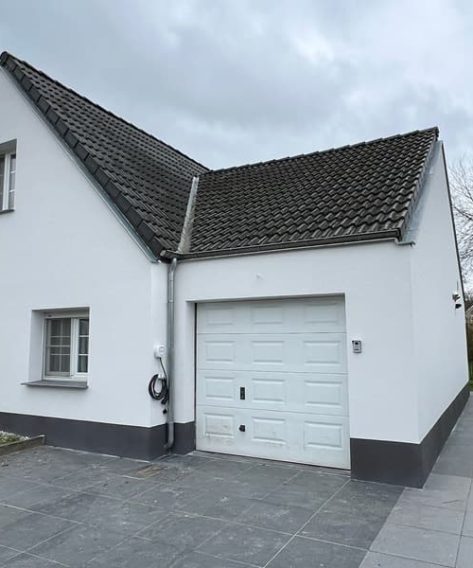 Isolation de la façade d'une maison à Braine-l'Alleud