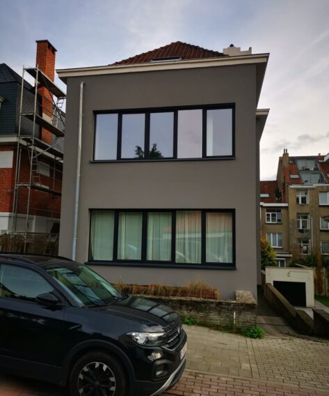 Résultat d'une maison isolée à Auderghem, Belgique