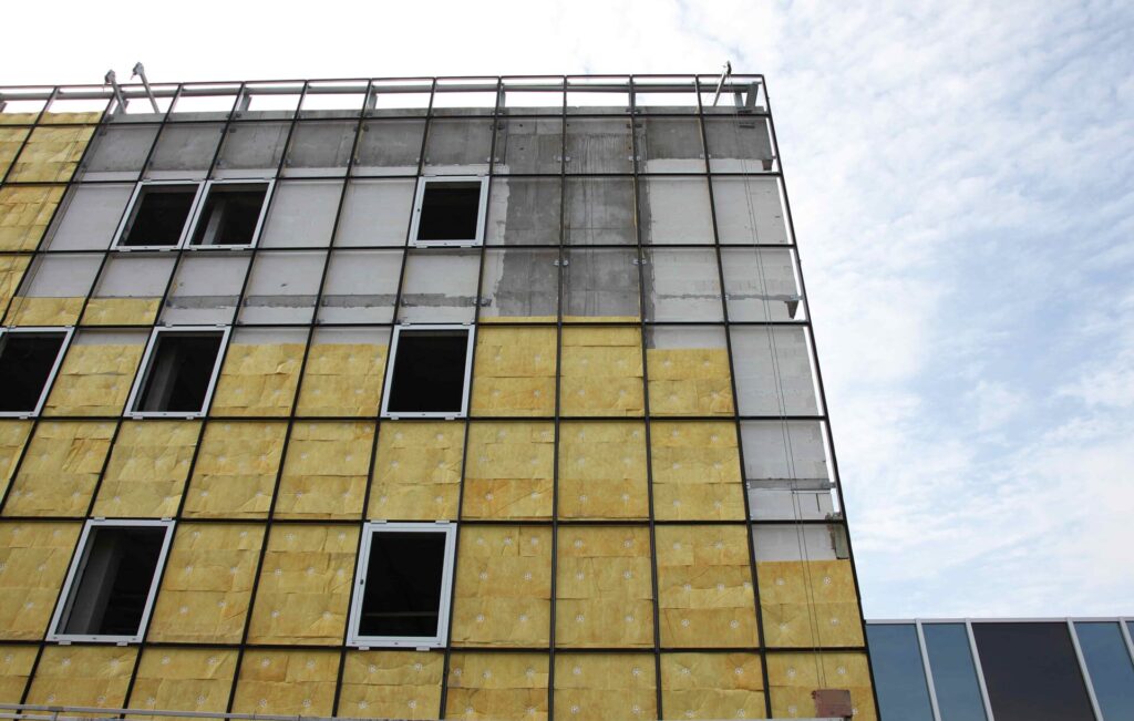 Chantier isolement par l'extérieure.