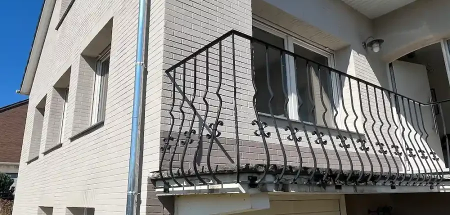 nouvelle façade isolée crépi