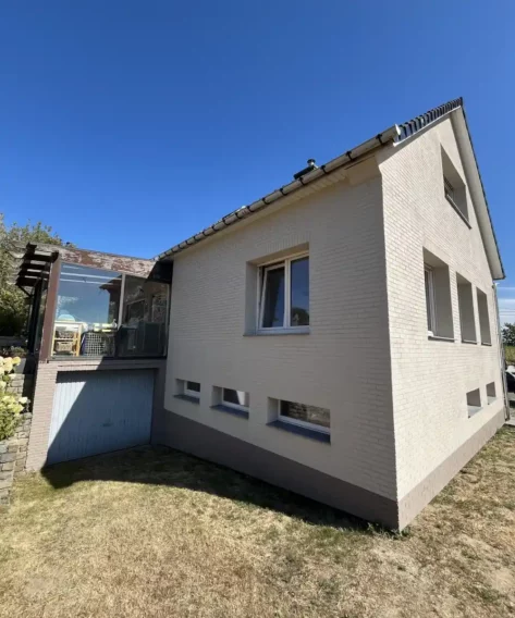 rénovation maison crépi